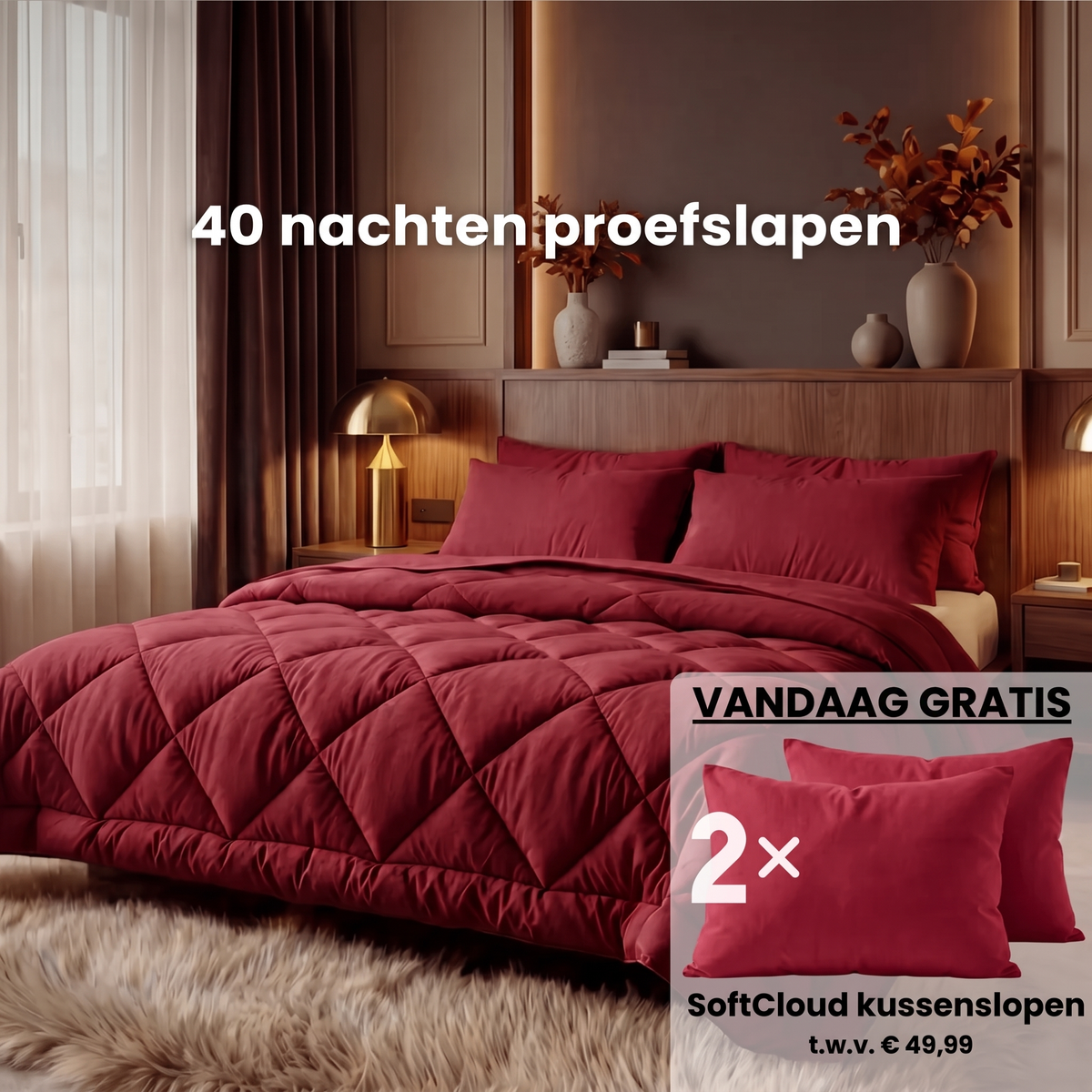 EasySleep® – 2-in-1 all-season dekbed. Sneldrogend & zonder dekbedovertrek