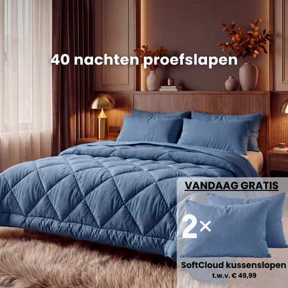 EasySleep® – 2-in-1 all-season dekbed. Sneldrogend & zonder dekbedovertrek