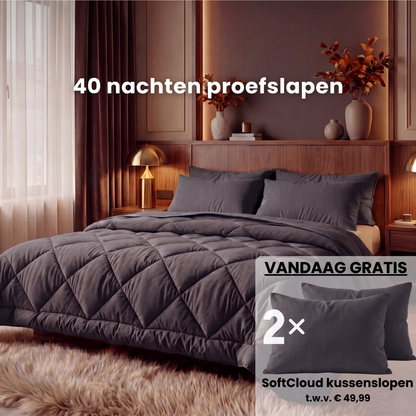 EasySleep® – 2-in-1 all-season dekbed. Sneldrogend & zonder dekbedovertrek